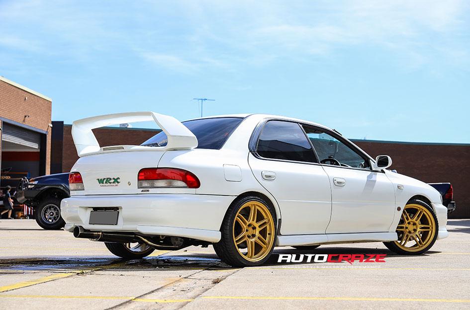 SUBARU WRX SF01 GOLD